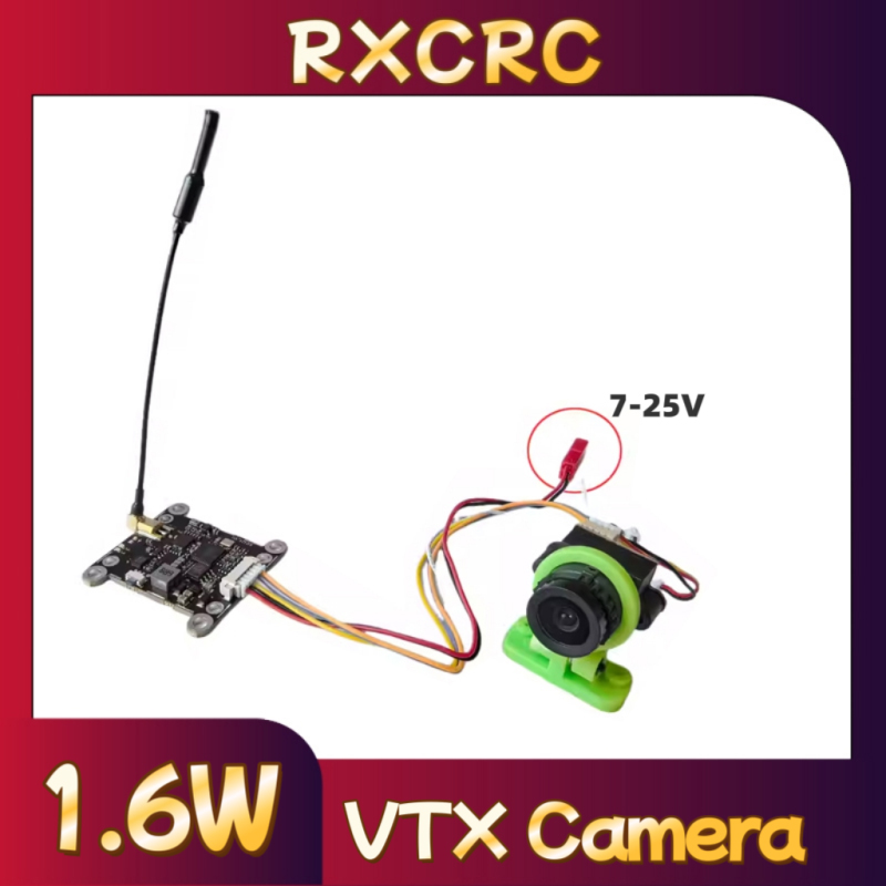 Fpv Drone Camera - Modulo RXCRC 5.8G 48CH 1.6W VTX
