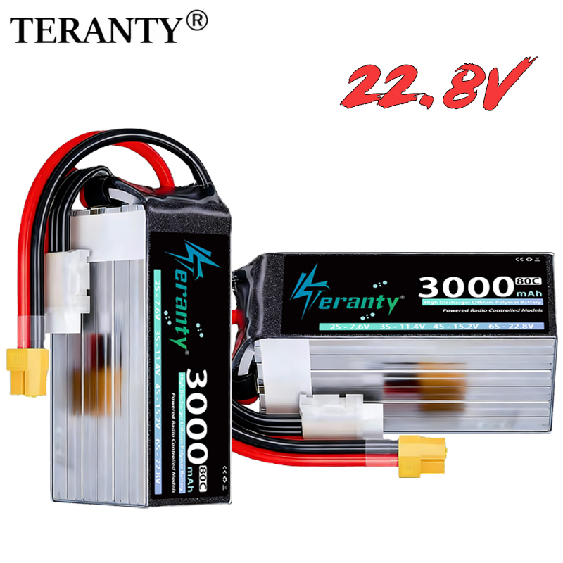 Fpv Drone Charger - Batteria Lipo TERANTY 6S 22.8V 3000mAh