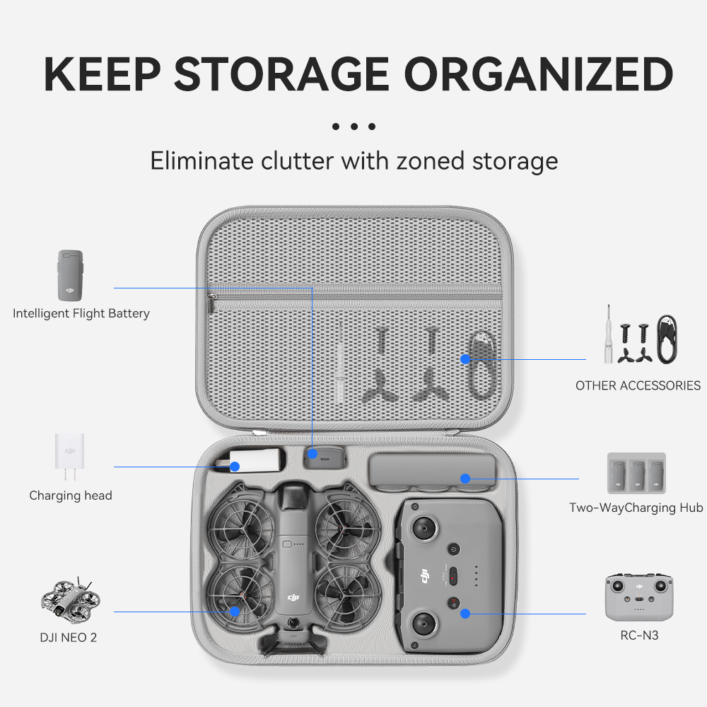 XFJI Borsa organizer da viaggi - Fpv Drone Bag recensione e prezzo