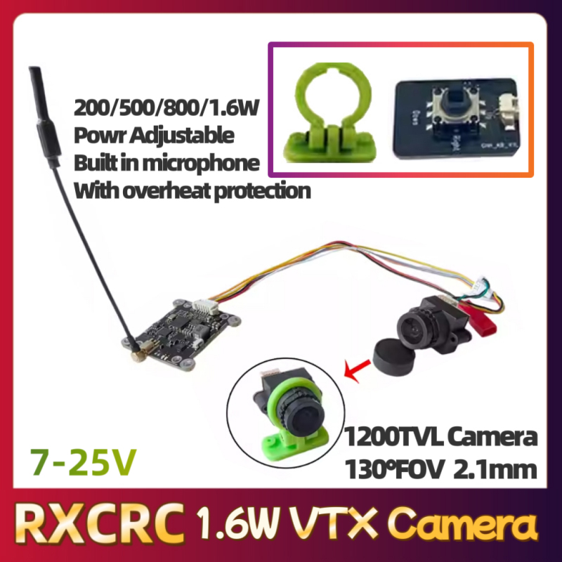 Modulo RXCRC 5.8G 48CH 1.6W VT - Fpv Drone Camera recensione e prezzo