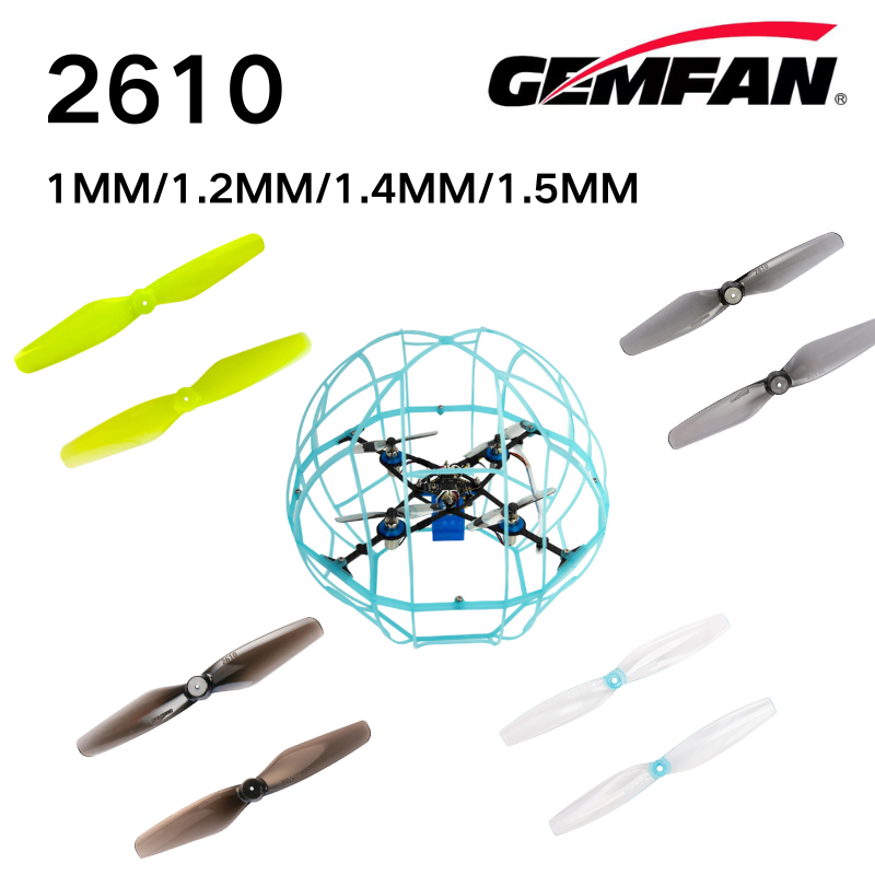 2610 Puntelli Gemfan 2.6 polli - Fpv Drone Battery recensione e prezzo