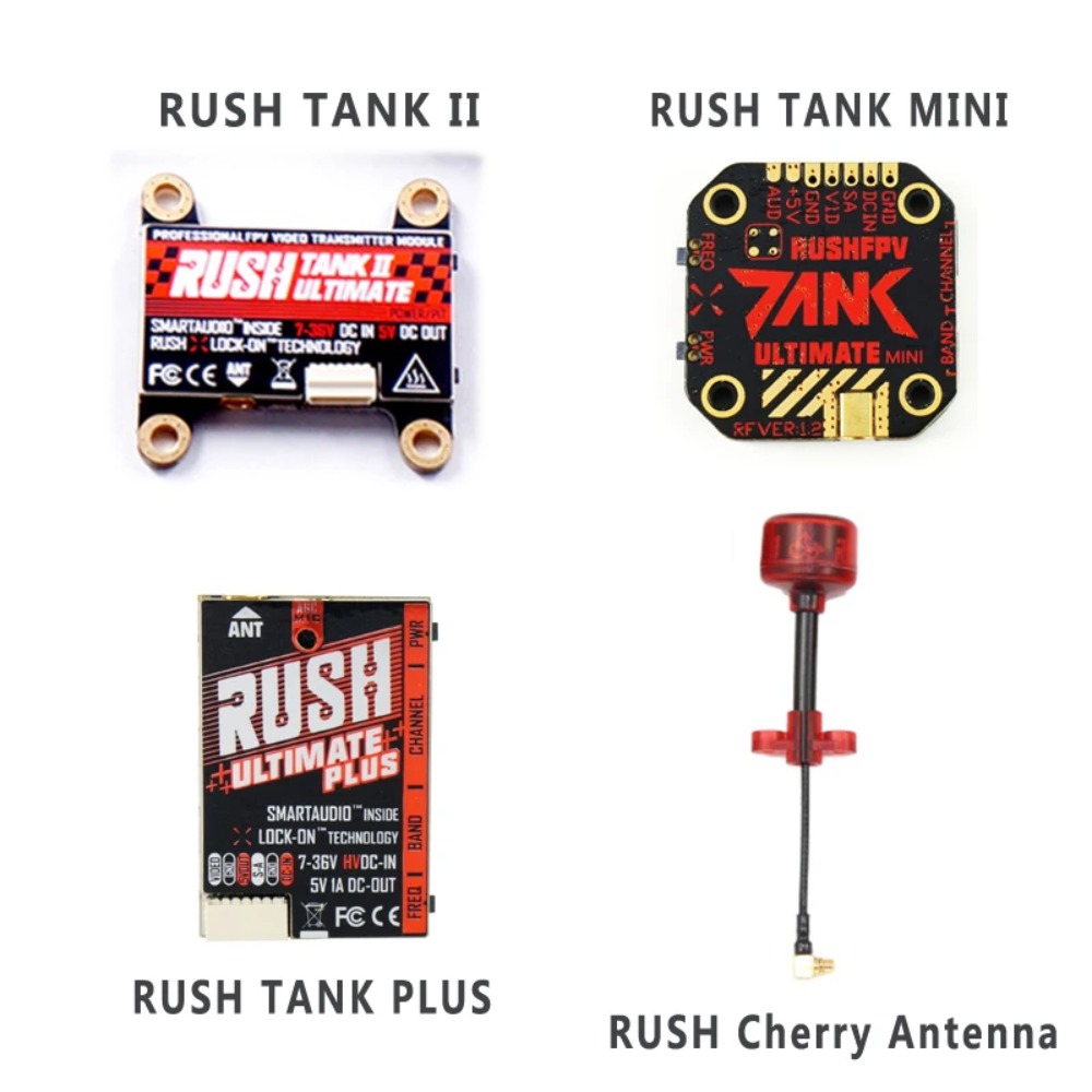 RUSH TANK Ultimate II/Mini/PLU - Fpv Drone Vtx recensione e prezzo